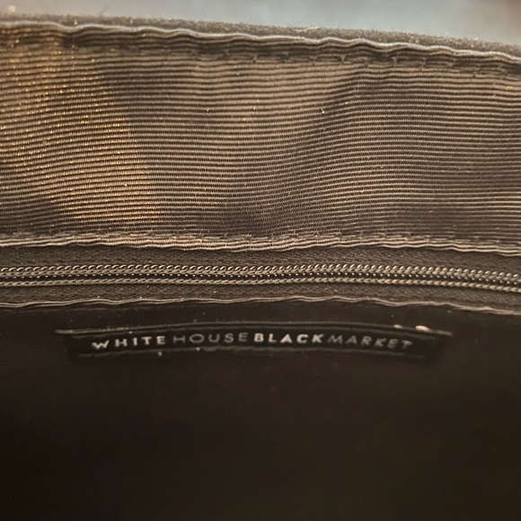 White House Black Market Decorative Fabric Clutch - Picture 5 of 6